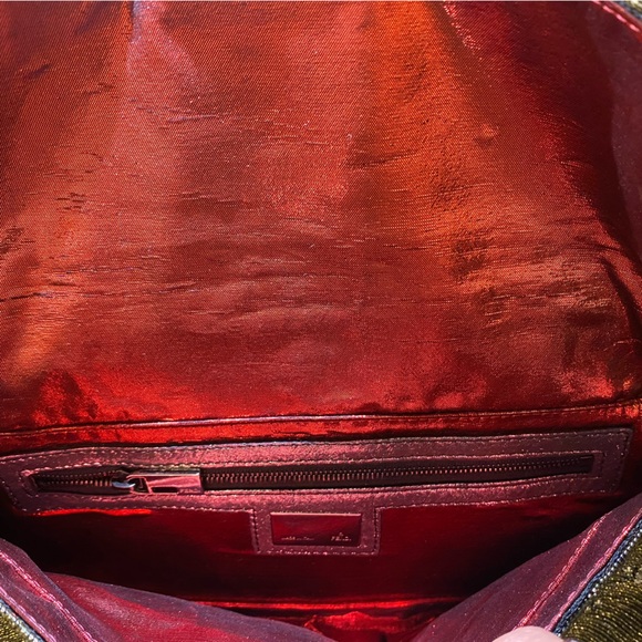 Fendi beaded baguette Metallic bag - Picture 9 of 16